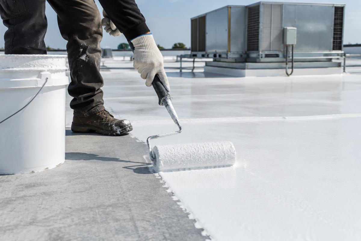 Roof Restoration illustrative commercial roofing photograph
